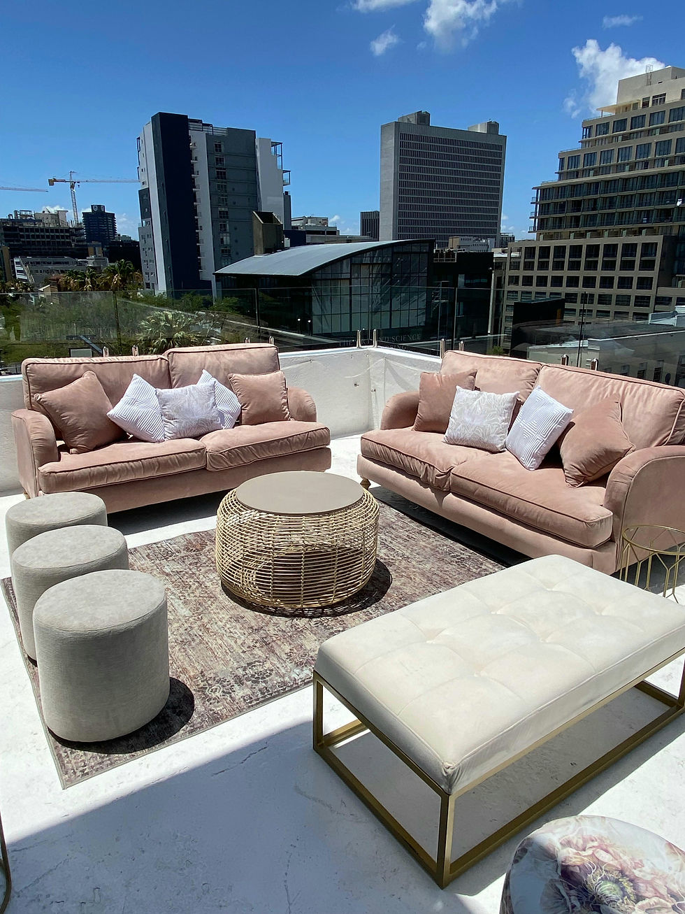 Thumbnail: Blush Pink 3 Seater Sofa | Velvet