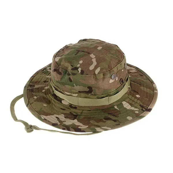 Thumbnail: Camouflage Tactical Boonie Hats Camping Climbing Bucket Sniper Hat Men Outdoor