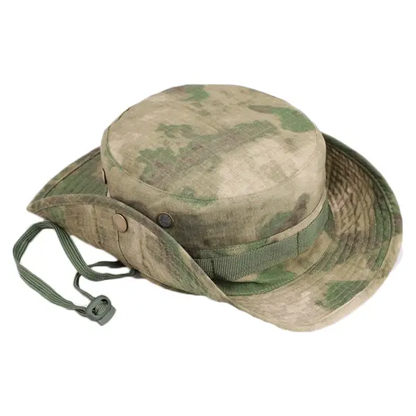 Thumbnail: Camouflage Tactical Boonie Hats Camping Climbing Bucket Sniper Hat Men Outdoor