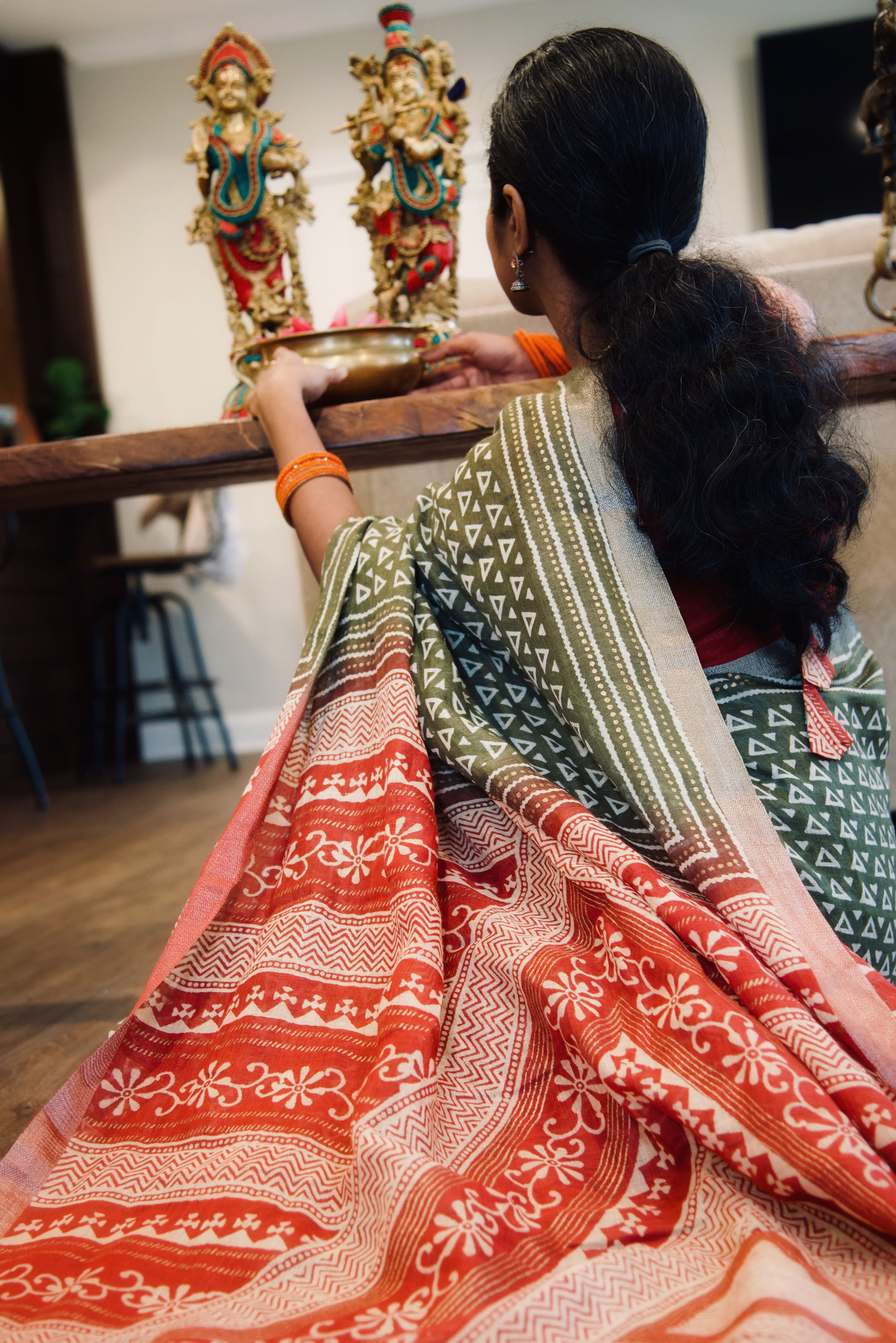 Pure Linen Sarees