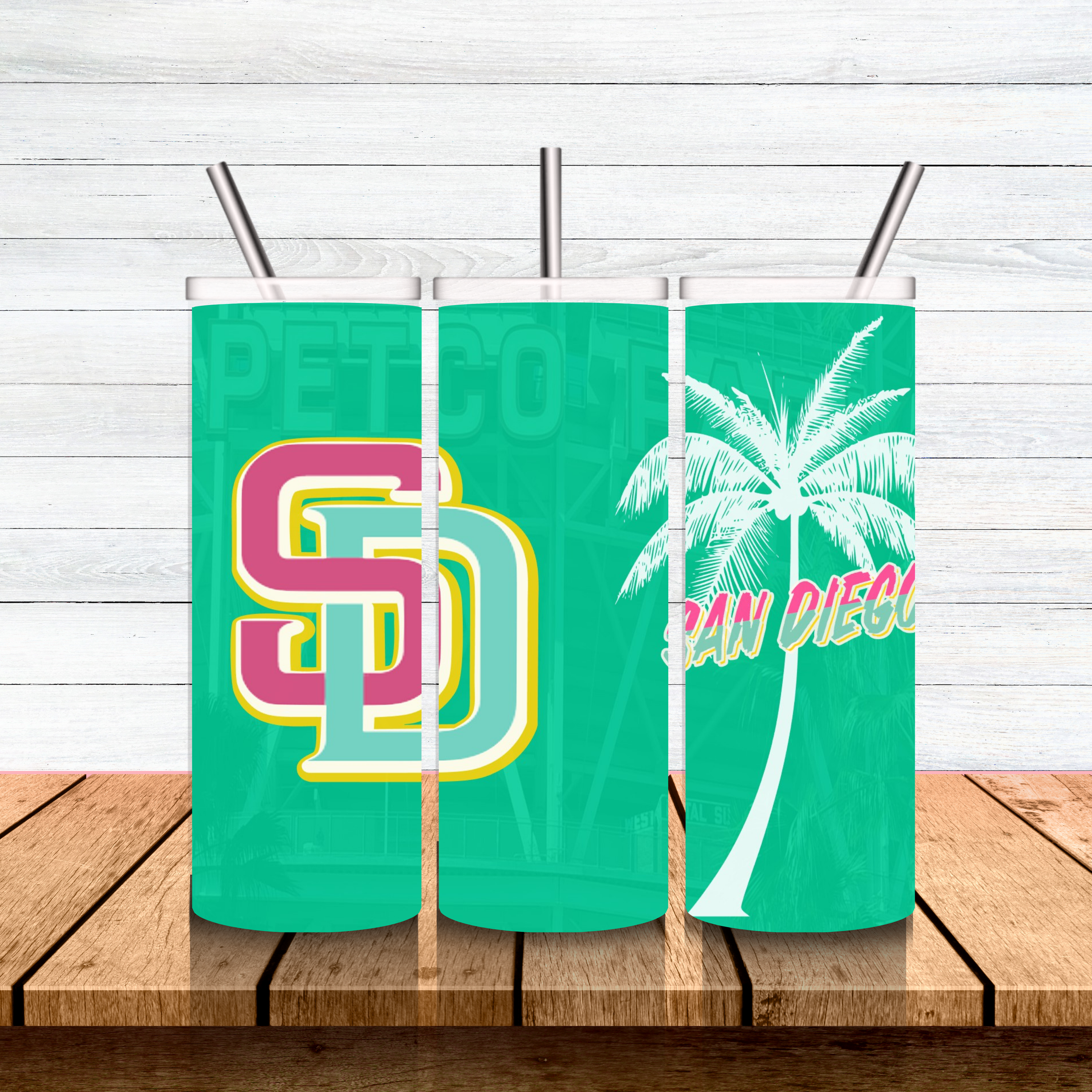 San Diego Mint & Pink