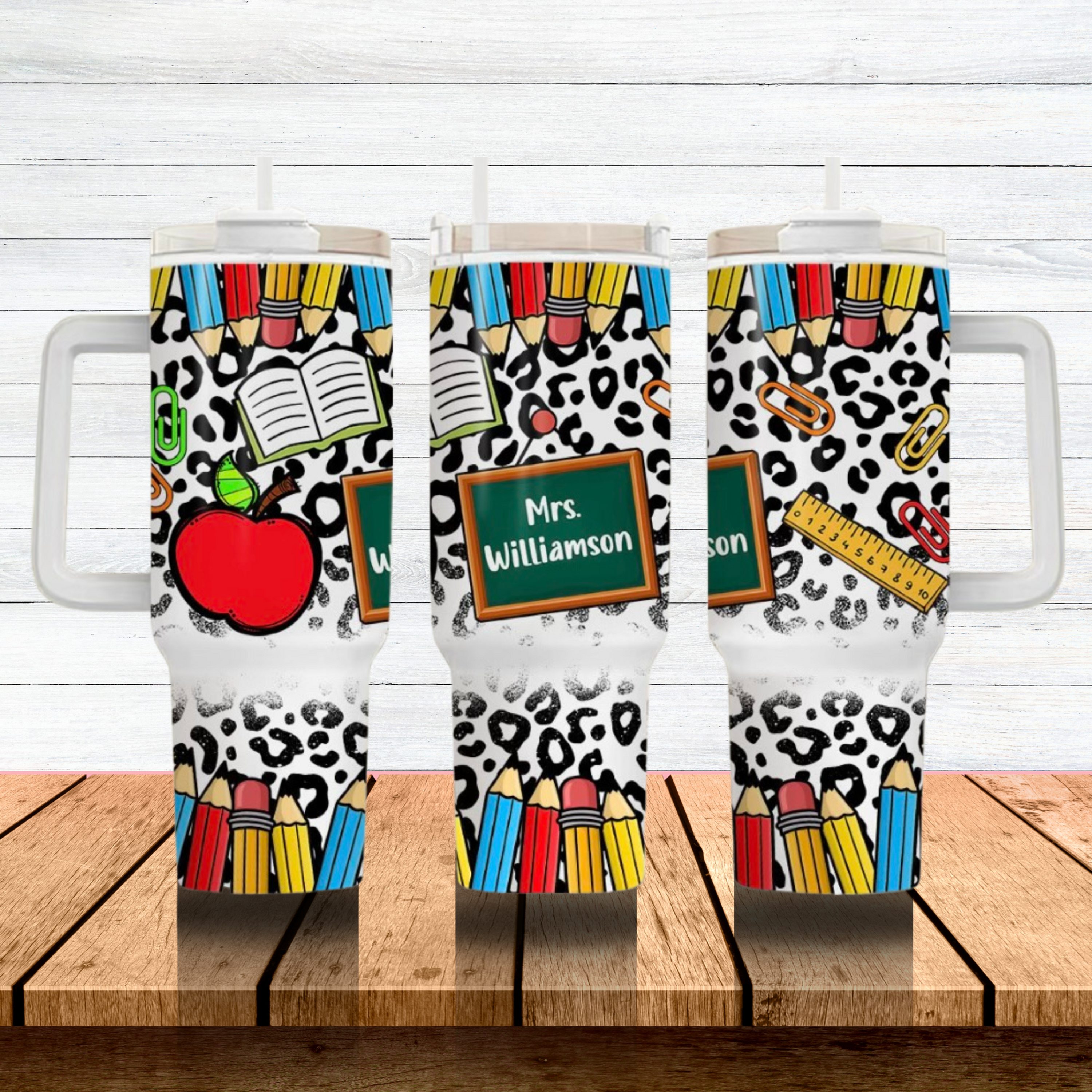 Custom Teacher 40 OZ Tumbler