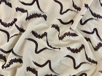 Ikat Screen Print