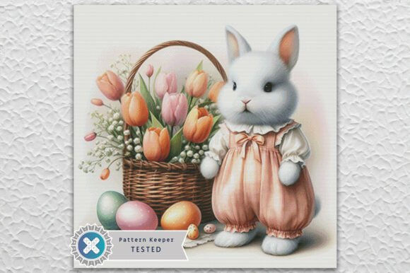 Eastern Bunny Cross Stitch Kit - Fantasy - Modern