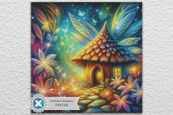 Fantasy Hut Cross Stitch Kit - Fantasy - Modern