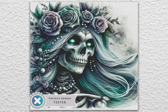 Creepy Mermaid Cross Stitch Kit - Fantasy - Modern