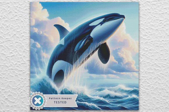 Orca Cross Stitch Kit - Fantasy - Modern