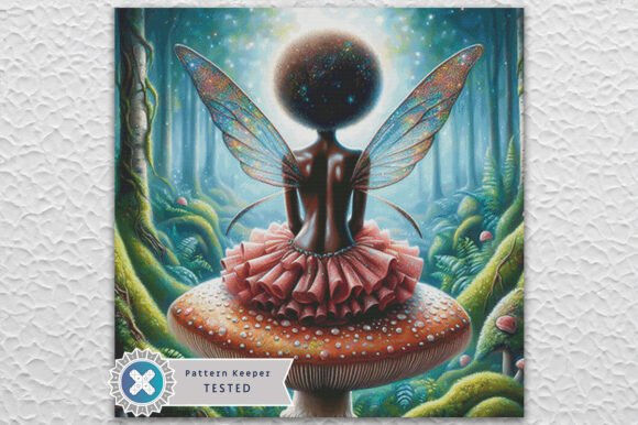 Fantasy African Fairy Cross Stitch Kit - Fantasy - Modern