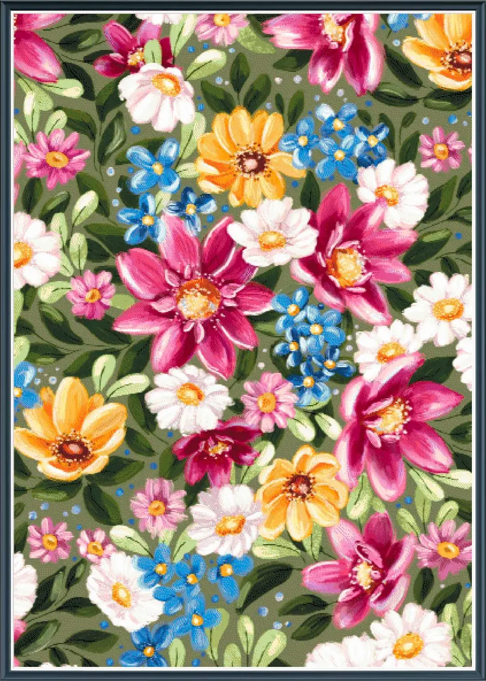 In The Meadow (Large) Counted Cross Stitch Kit - Forest Books