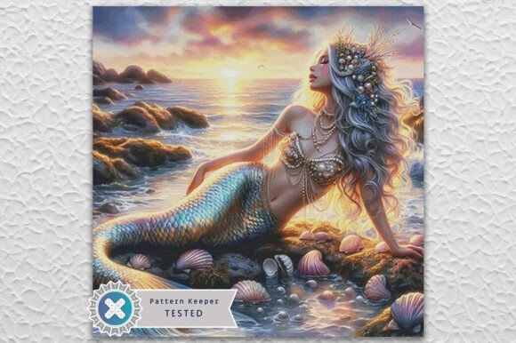 Fantasy Mermaid Cross Stitch Kit - Fantasy - Modern