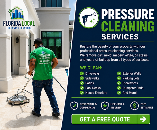 Pressure Cleaning