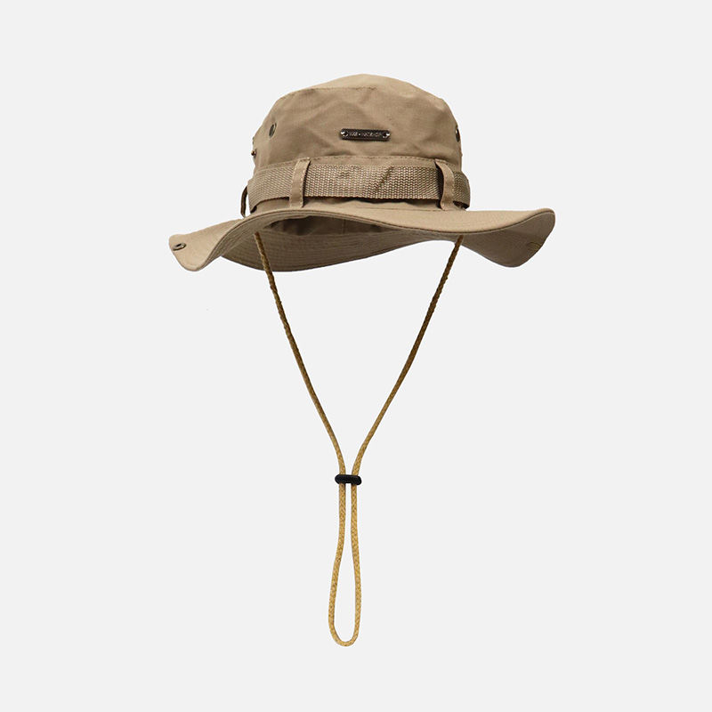 Thumbnail: Summer New Bucket Hat For Men Fisherman Cap Fishing Outdoor Sunshade Big Brim Pa