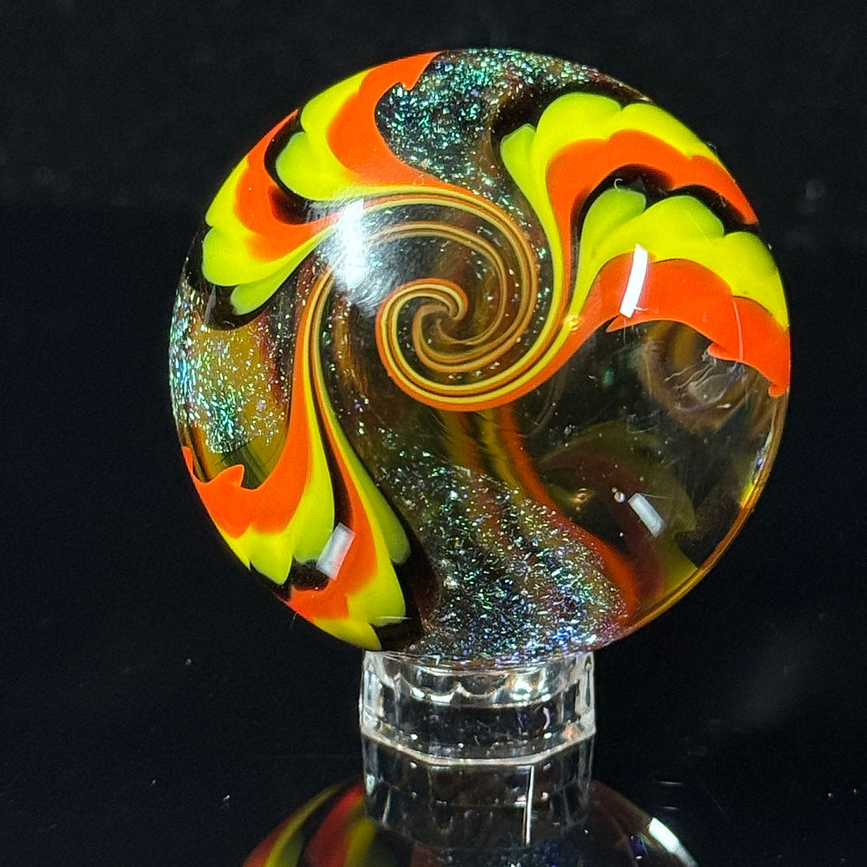 Thumbnail: 1.70" uv yellow marble 