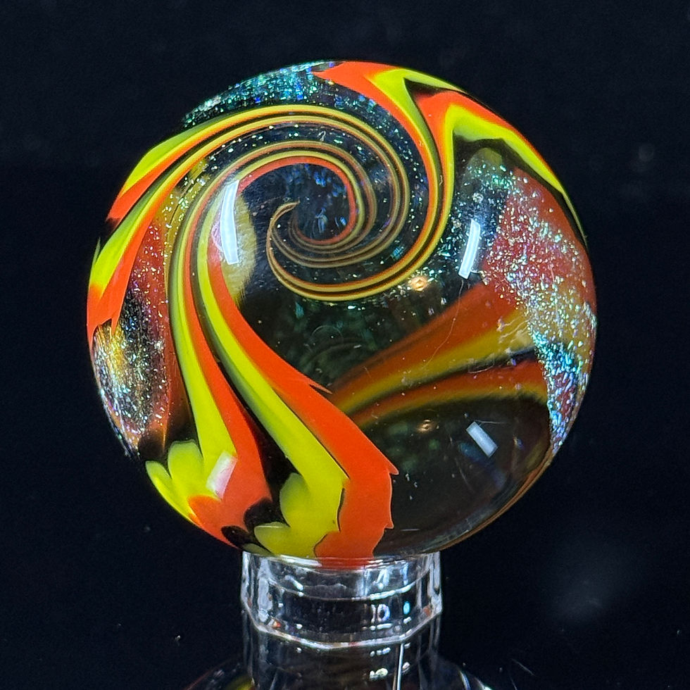 Thumbnail: 1.70" uv yellow marble 
