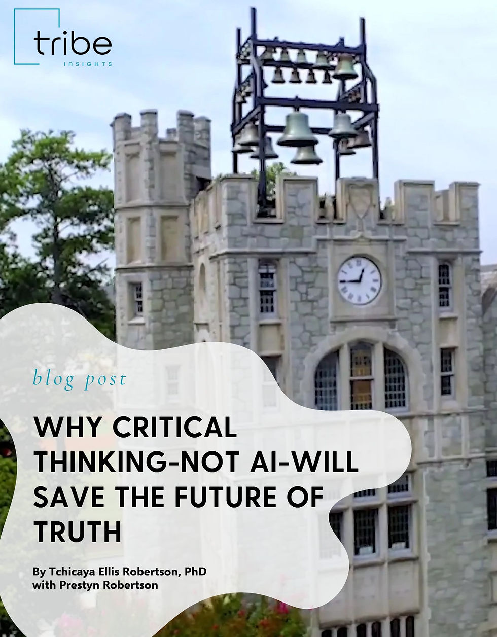 Critical Thinking and AI