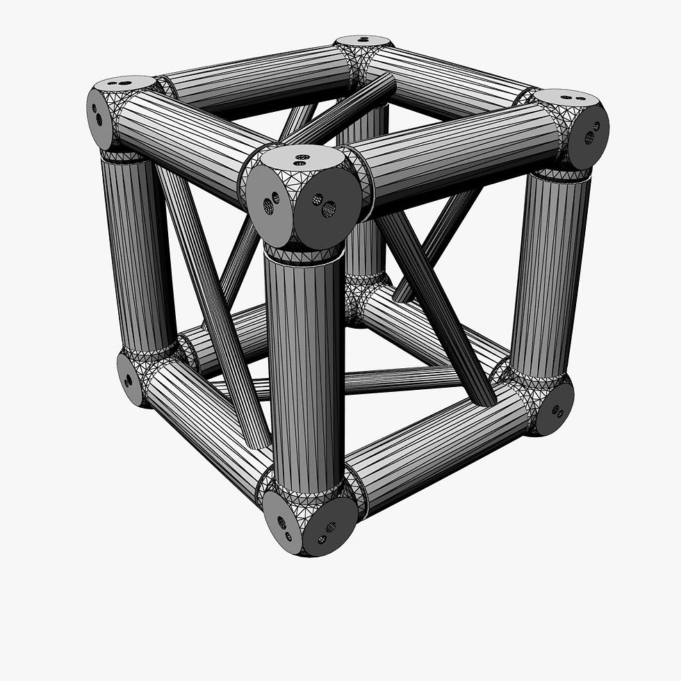 Square Truss Standard Collection - 24 PCS Modular