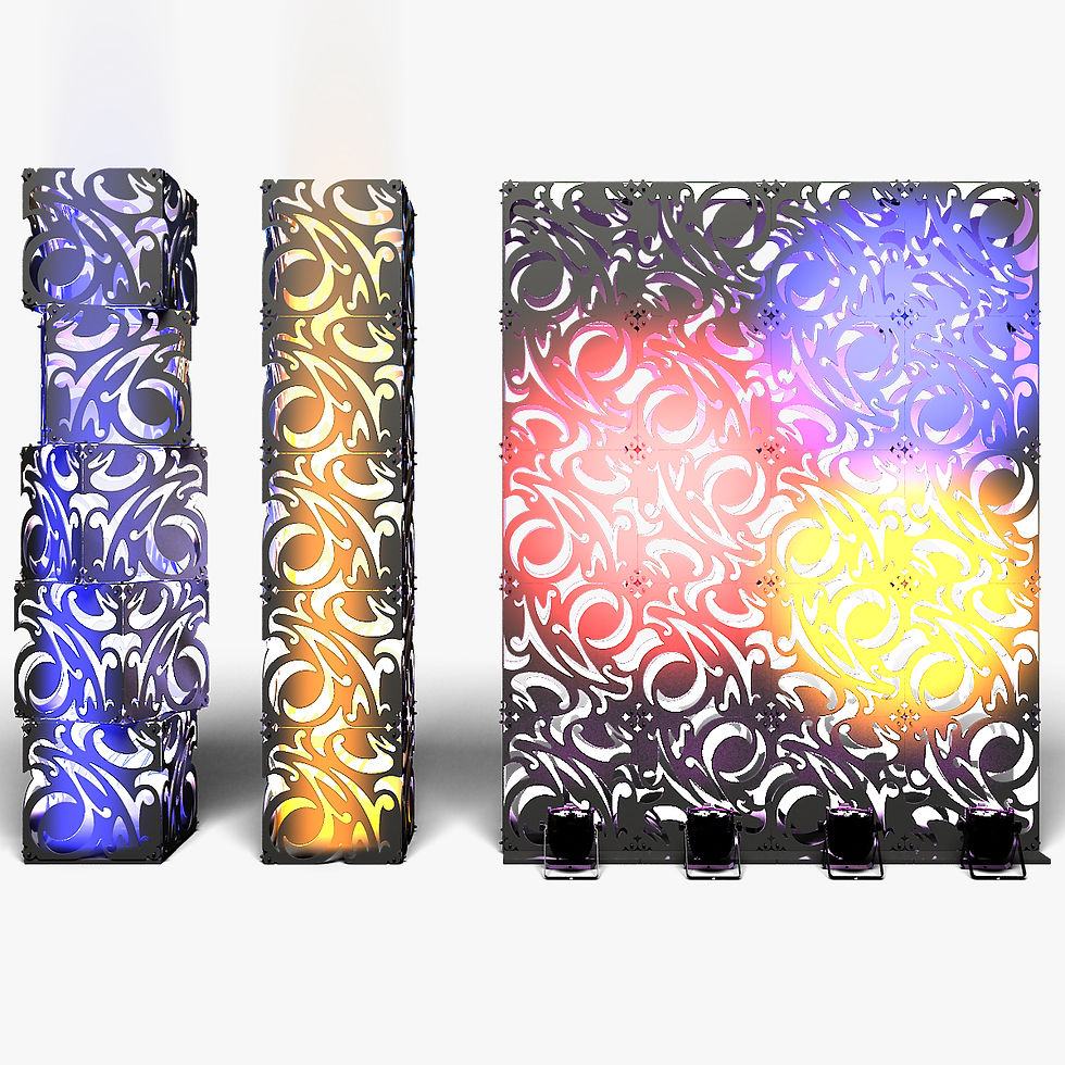 Stage Decor 7 - Modular Wall Column