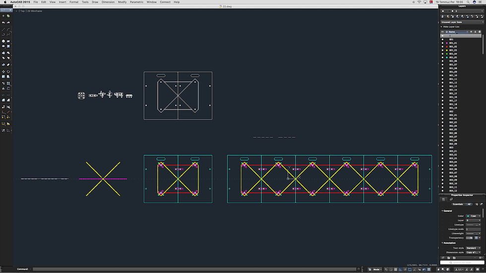 Stage Decor 22 - Modular Wall Column