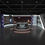Virtual TV Studio News Set 6