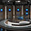 Virtual TV Studio Chat Set 17