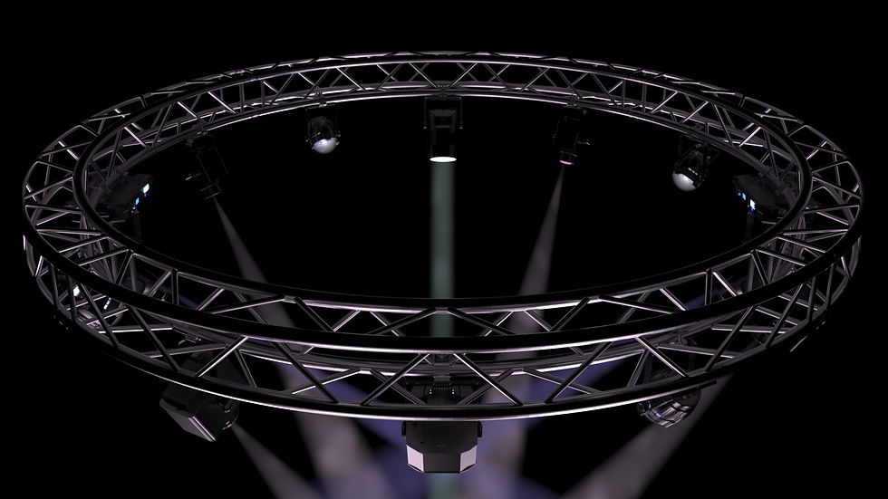 Circle Square Truss 400cm-Stage Lights
