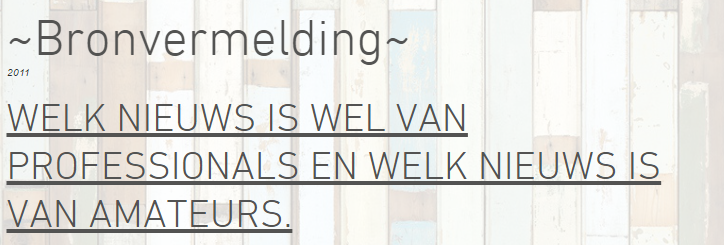 Bronvermelding