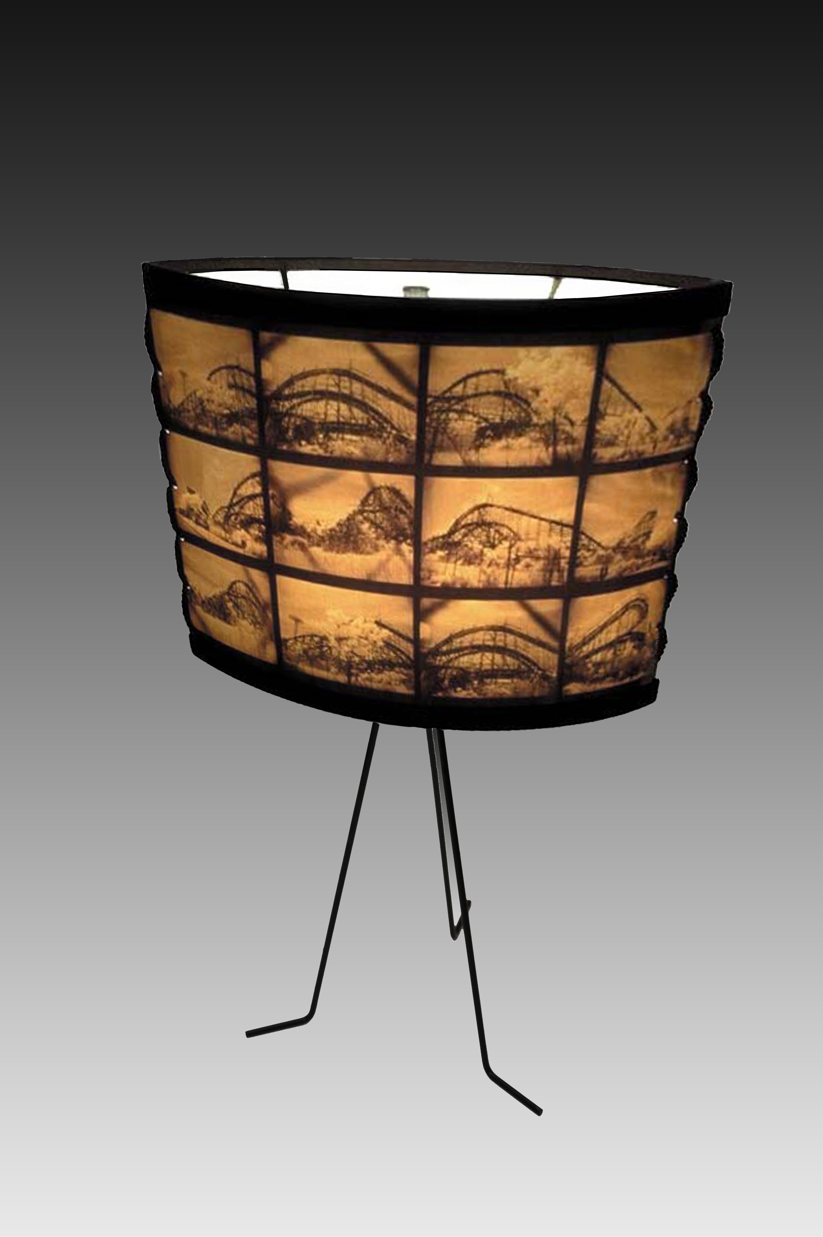 Coney Island, NYC.Mid Century lamp