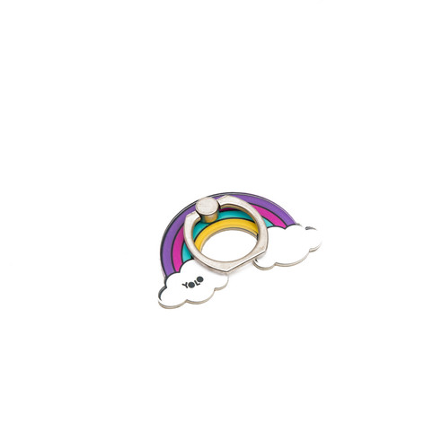 Phone holder ring rainbow