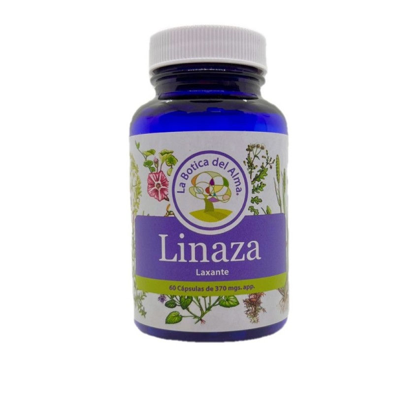 Linaza capsulas medicinales 60 unidades de 370 miligramos