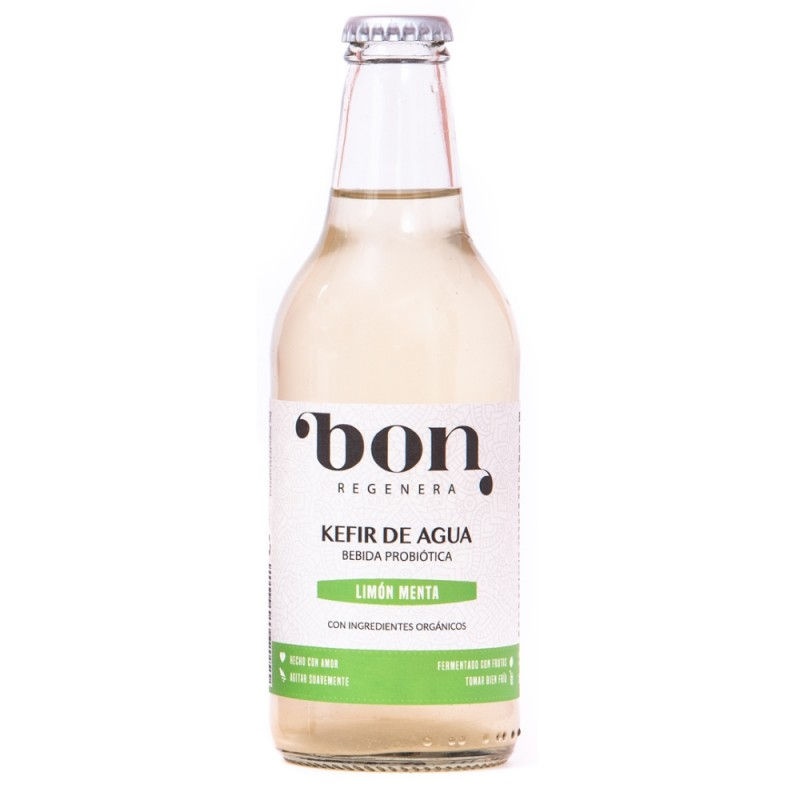 Kefir de agua menta limon 330 cc