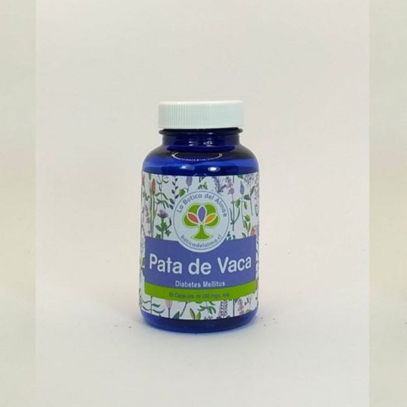 Pata de vaca capsulas medicinales 60 unidades de 200 miligramos
