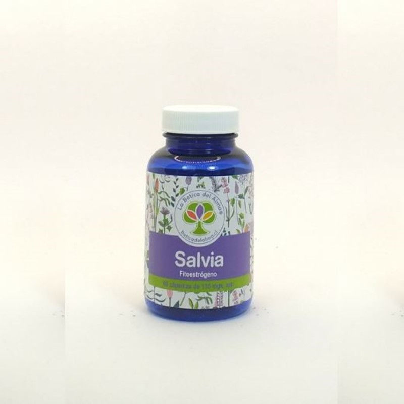 Salvia capsulas medicinales 60 unidades de 135 miligramos