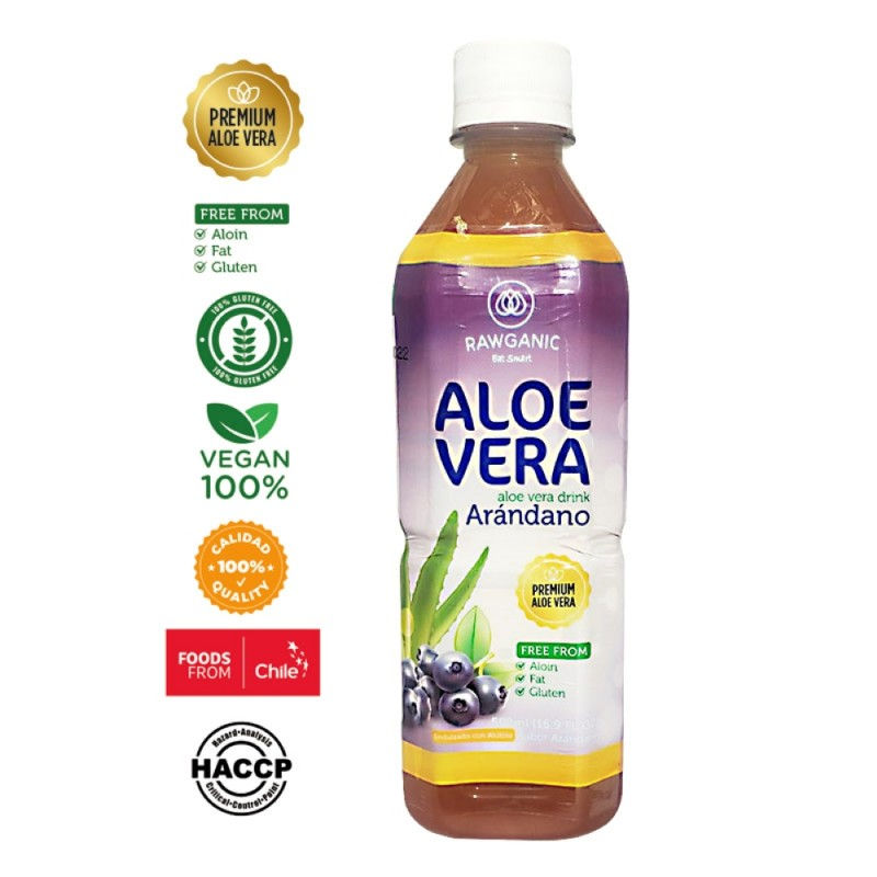 Bebida de aloe vera arandano 500 cc