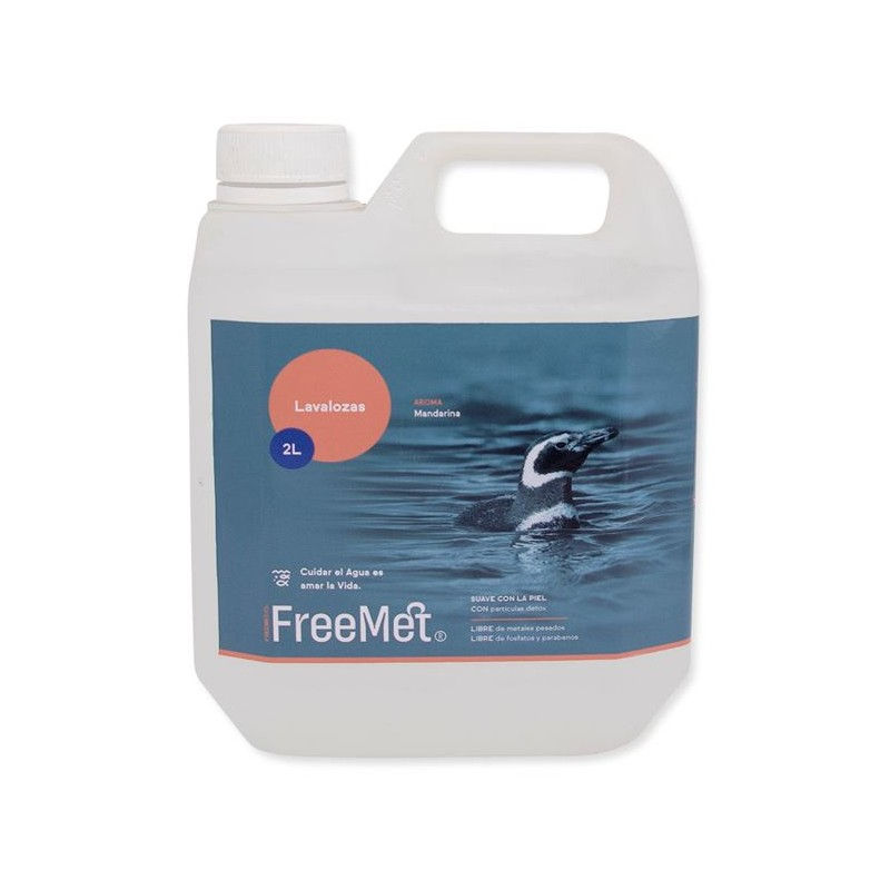 Lavalozas mandarina 2 litros Marca Freemet