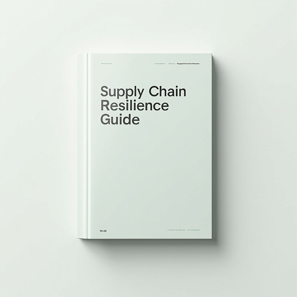 Supply Chain Resilience Guide