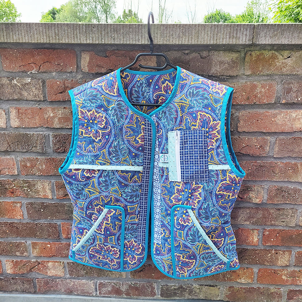 Miniature : veste sans manches matelassée pour femme