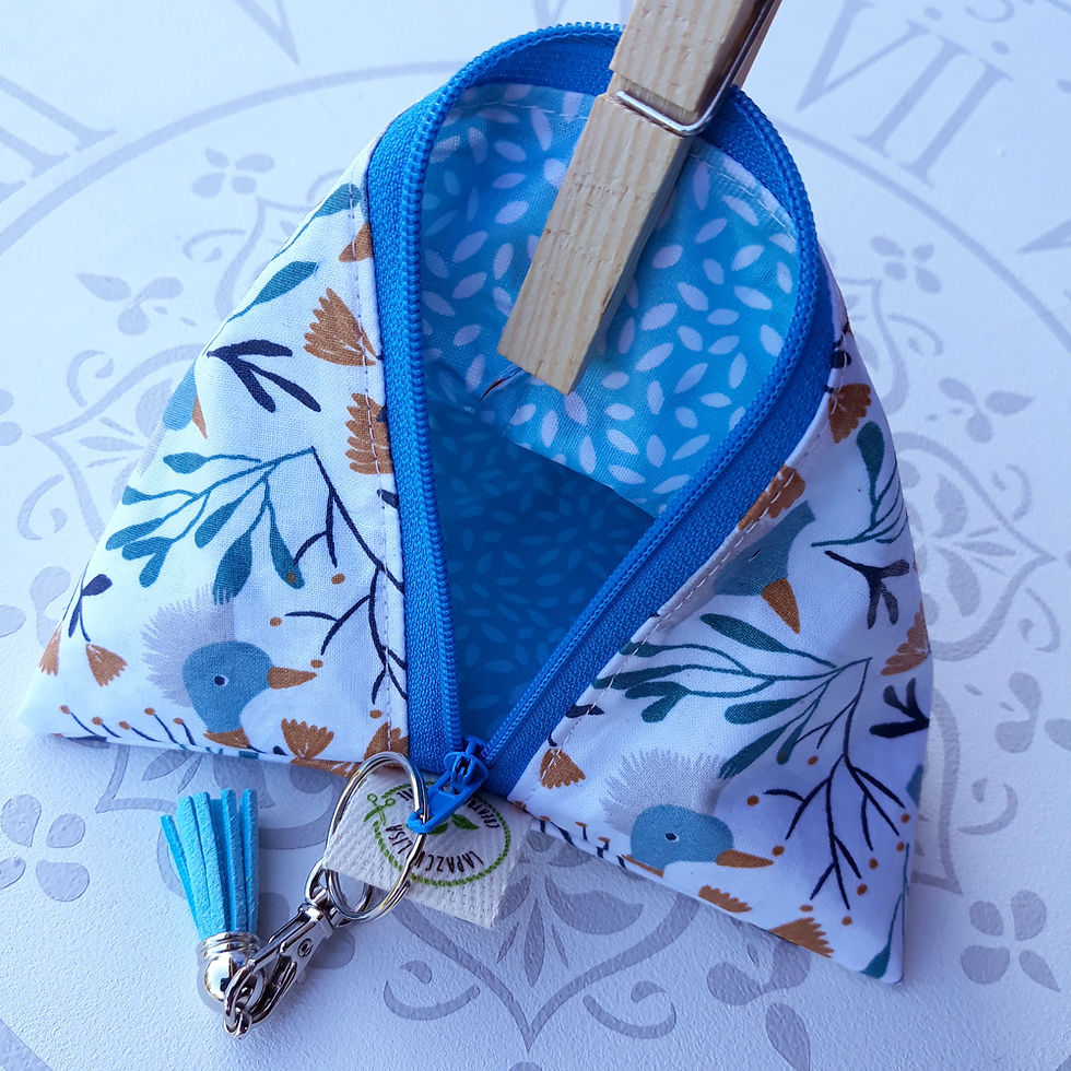 trousse berlingot modèle huppe intérieur