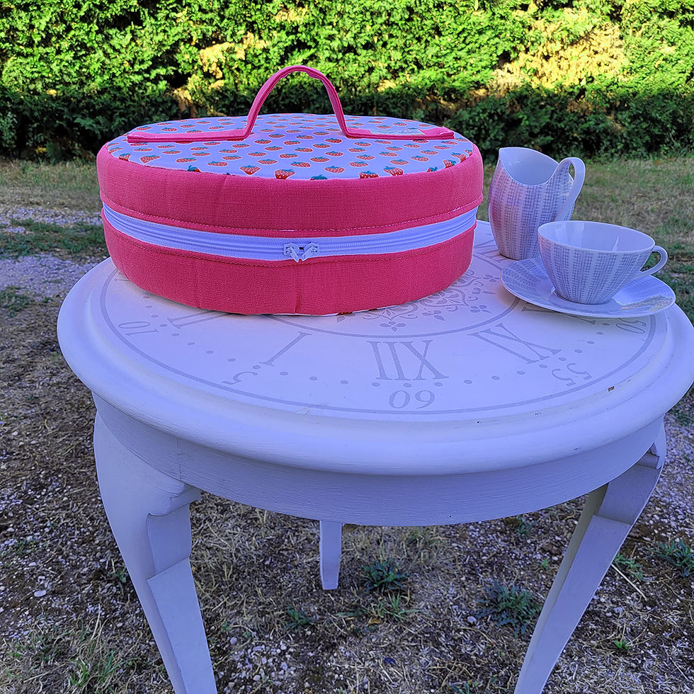 Miniatura: Grand sac à tarte "aux fraises" - VENDU!