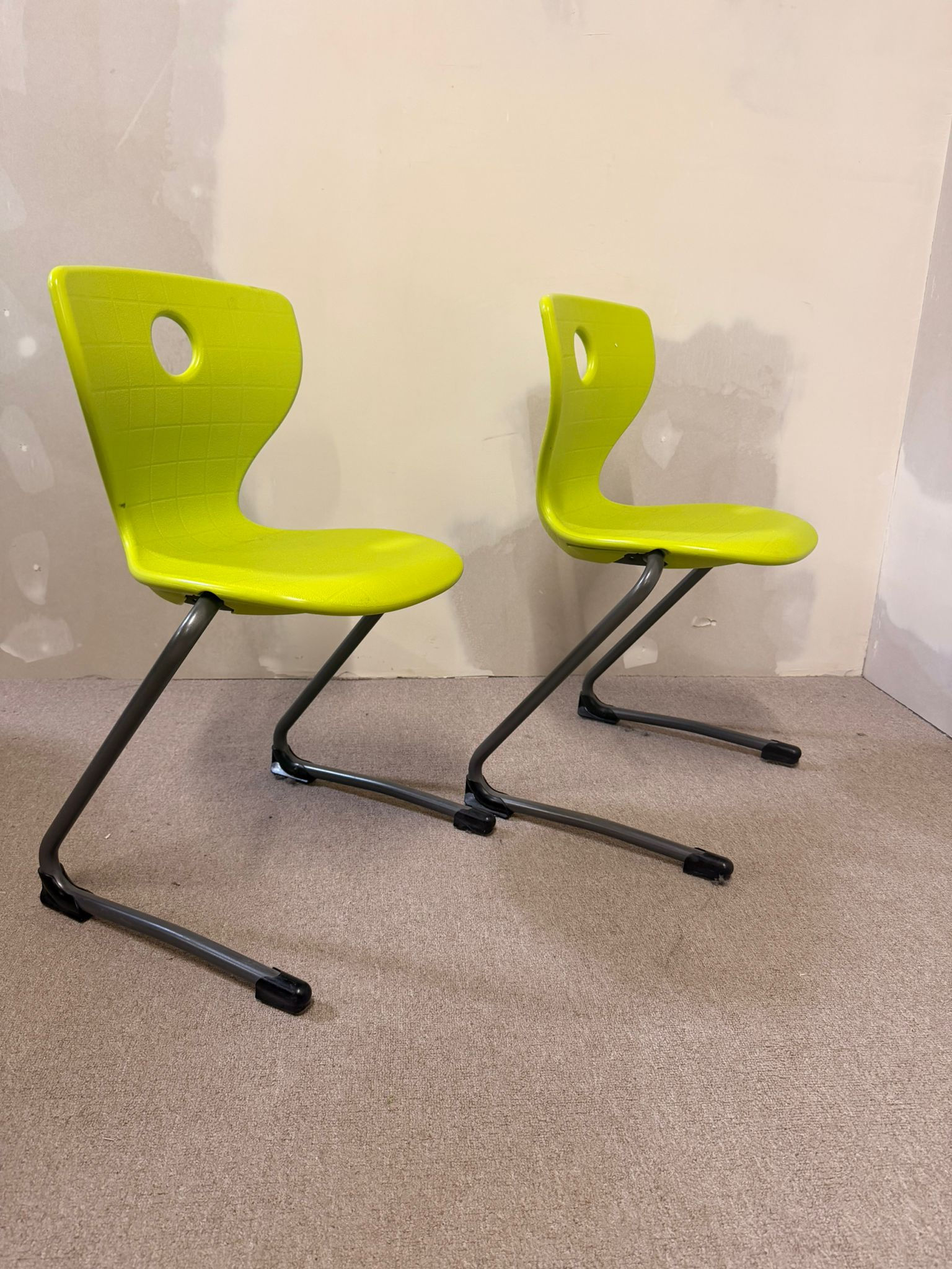 2er Set Freischwinger PantoSwing LuPo von Verner Panton