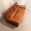 Miniaturbild: Vintage Sofa aus Leder von Josef Gobet in Cognacfarbe, Retro