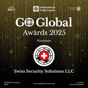 Swiss Security Solutions LLC Nominated for Prestigious Go Global Awards 2025