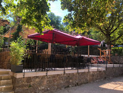 parasols professionnels eolo resistant au vent fort