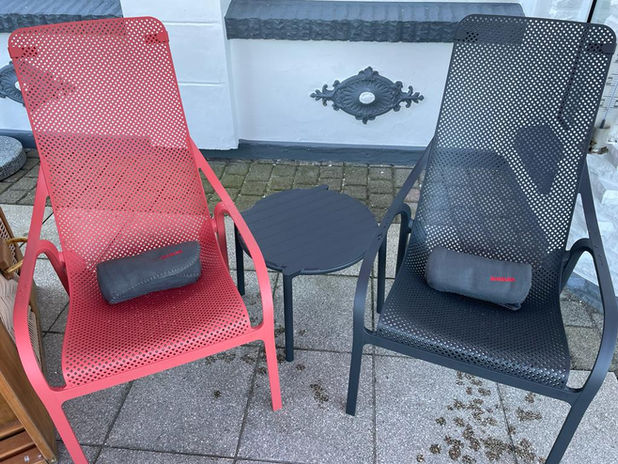 mobilier Nardi - parasol rond - 3m - Jumbrella - Hotel Strandvilla an der Kaiserwiese3.jpe