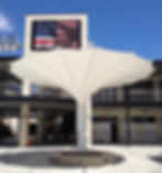 Parasol Géant Bahama - Largo - Centre Commercial _⌀ 7,5m