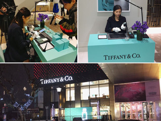 On site engraving for COTY Shanghai