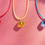 Thumbnail: Eroh Studios™ | Eroh Crafts™ Valentine's Bubbleheart Pendant Cord Necklaces