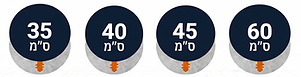 קידוחי מיקרופייל 35, 40, 45, 60 ס"מ