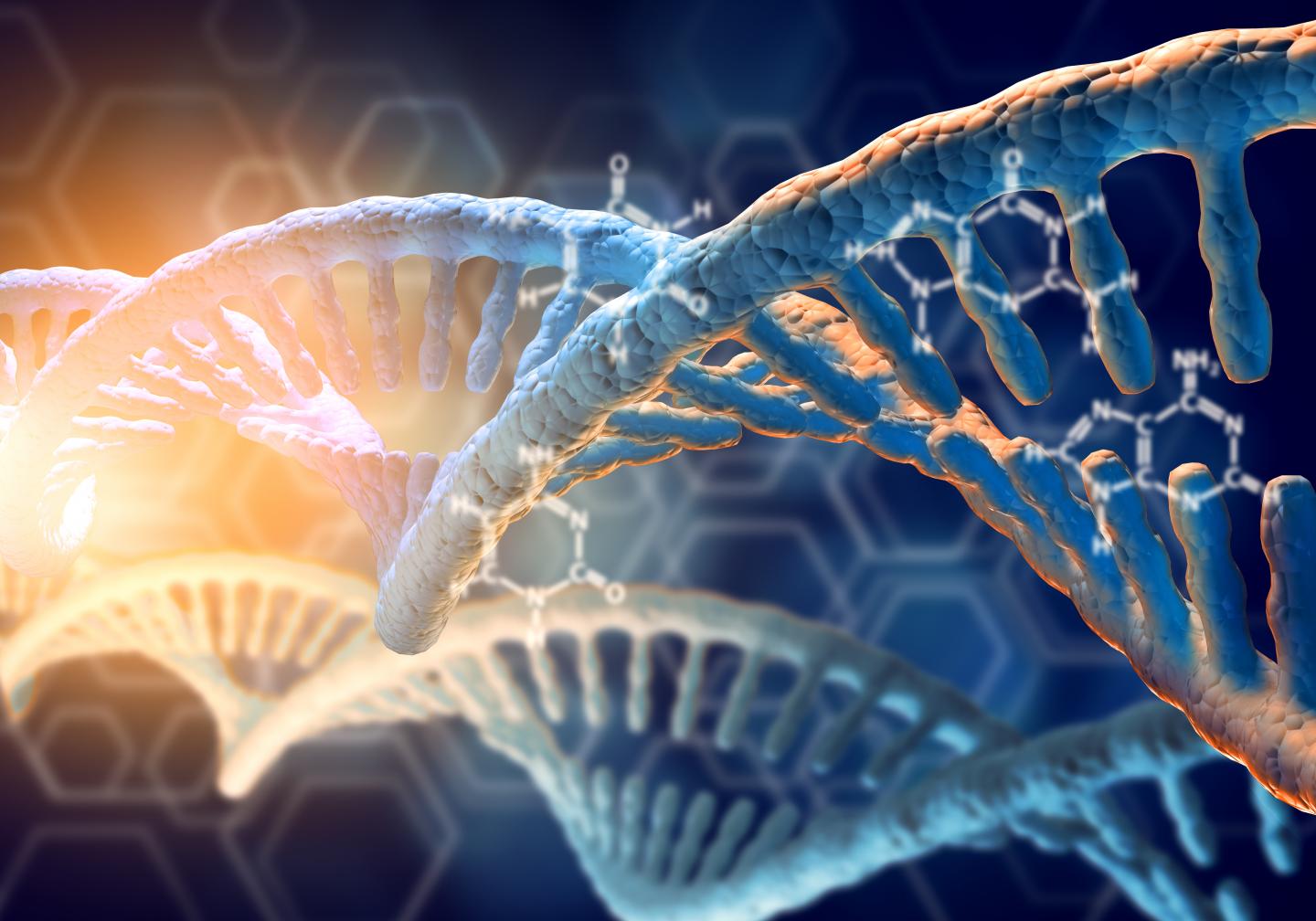 PhD Alexander Sandahl, together with Professor Kurt Gothelf, Professor Troels Skrydstrup and a number of students in the groups, has developed a method for efficient and automated production of ingredients for DNA synthesis. @ Illustration: Colourbox