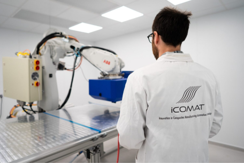 iCOMAT is one of the leading manufacturers of advanced composite structures for the aerospace and automotive industries. @ iCOMAT
