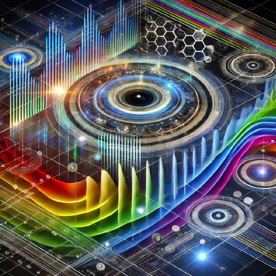 Artistic depiction of diffractive information processing. @ Ozcan Lab / UCLA